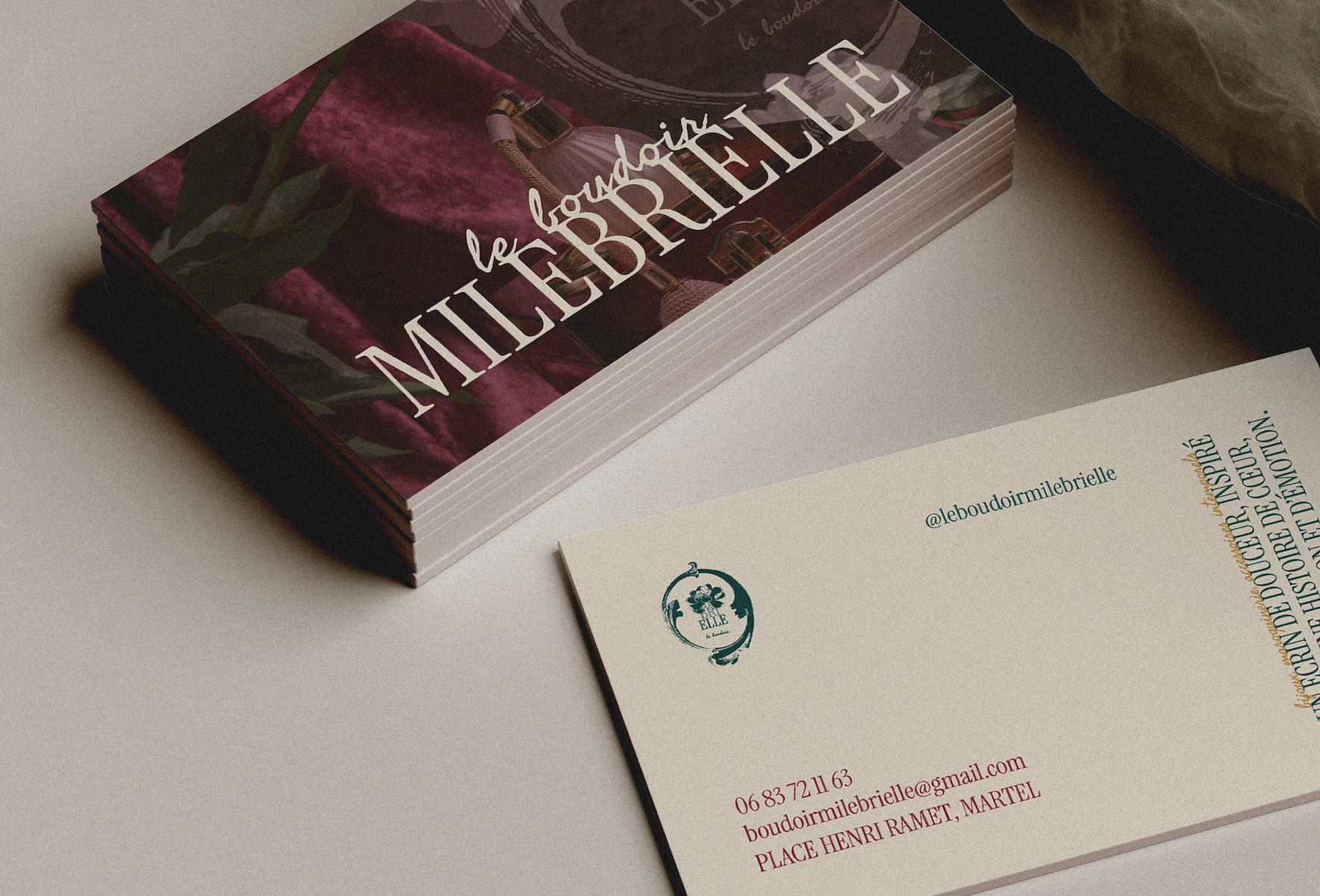projet direction artistique le boudoir milebrielle jolilot